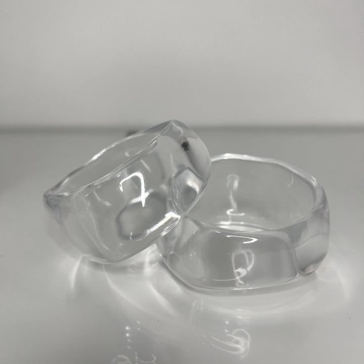 Clear Jelly Bangles