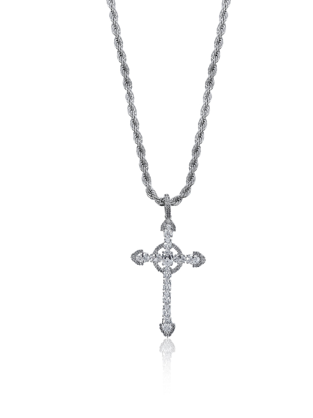 Devoted Love Cross Necklace
