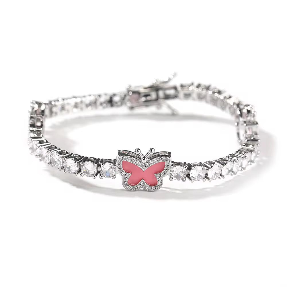 Butterfly Tennis Bracelet