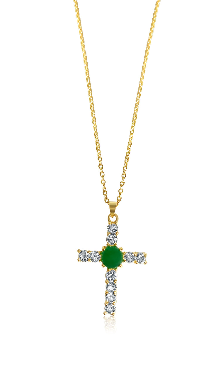 Diamond Jade Cross
